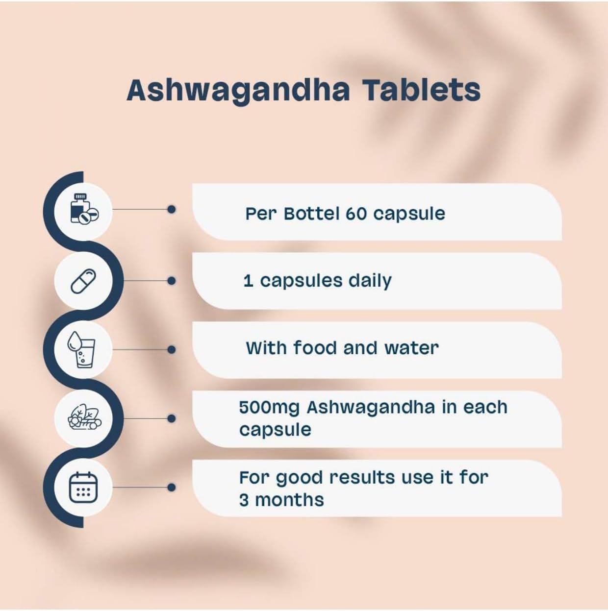 ZENVIA Ashwagandha 500mg Capsules 90 Count