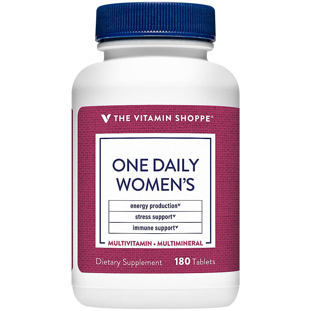 The Vitamin Shoppe One Daily Women's Multivitamin Tablets 180