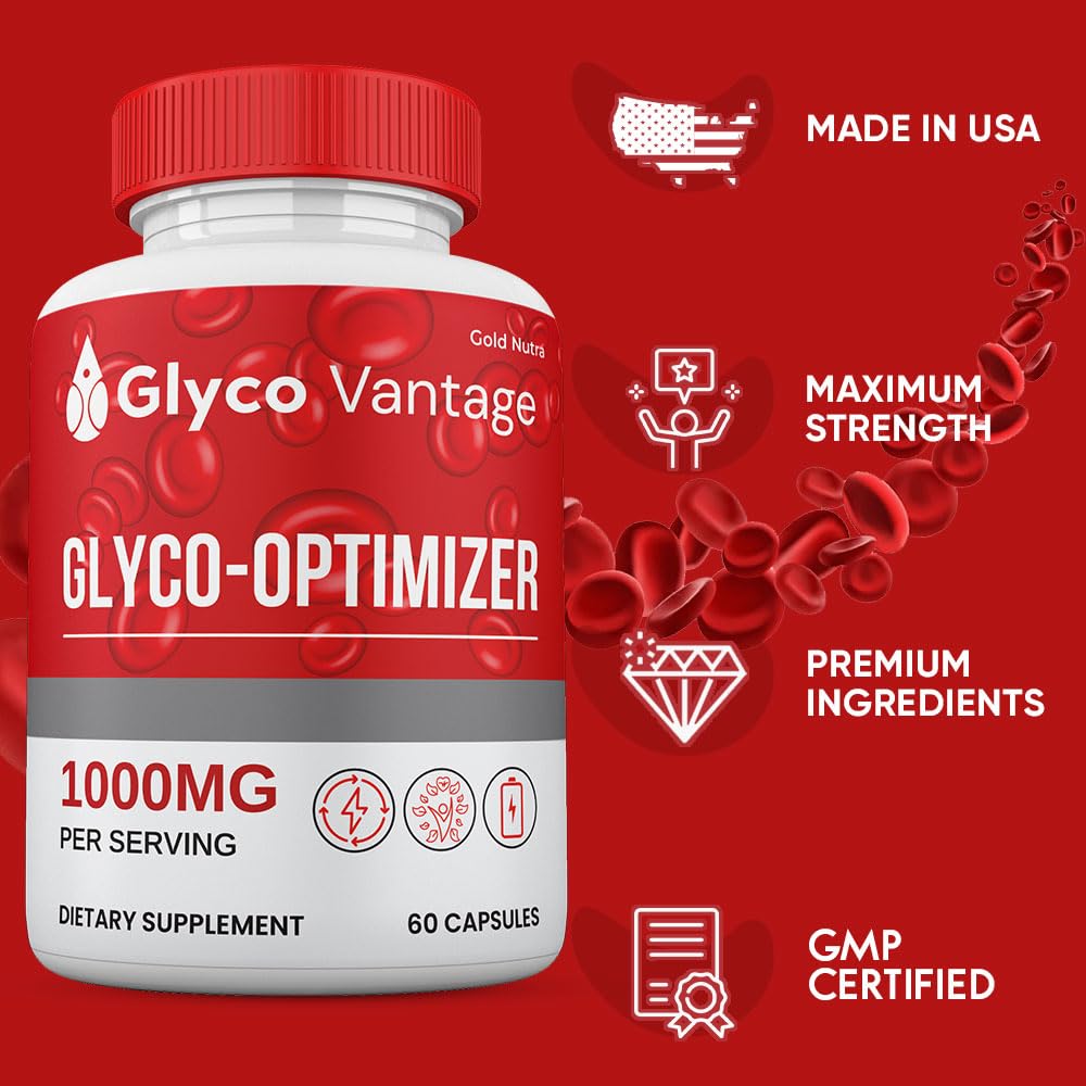 Gold Nutra Glyco Vantage Glyco Optimizer Capsules, 5 Count