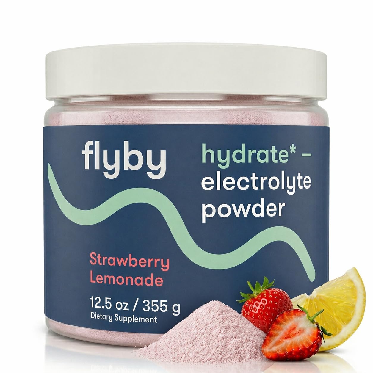 Flyby Electrolytes Powder 12.5 Strawberry Lemonade