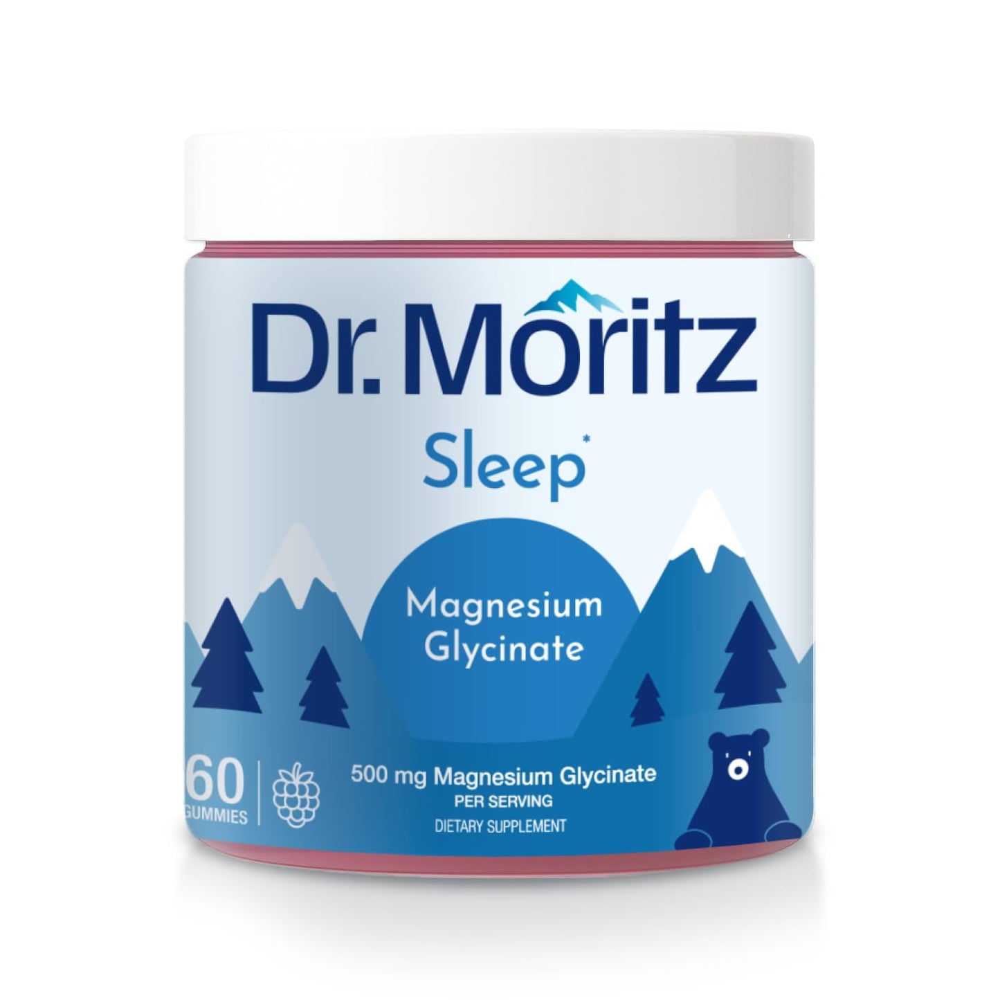 DR. MORITZ Magnesium Glycinate Gummies 60 Count