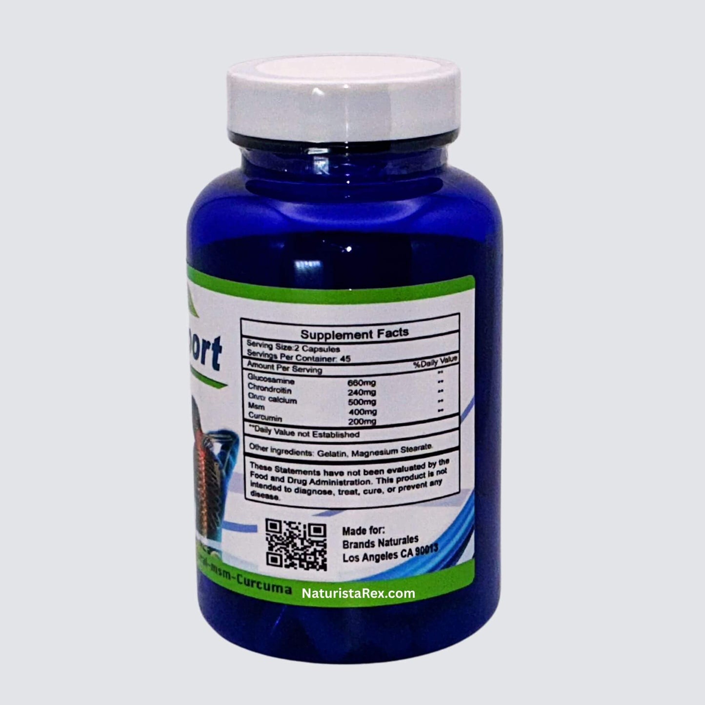 Generic Brands Naturals Joint Support Capsules 90 Count