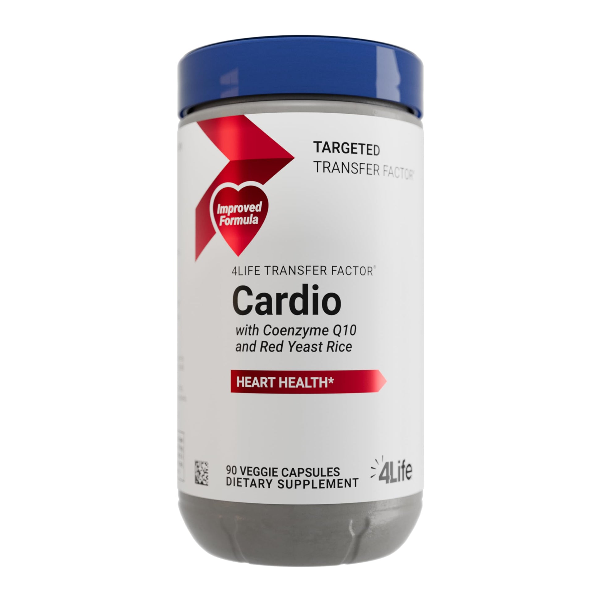 4Life Transfer Factor Cardio Heart Support with CoQ10 Garlic 90 Capsules