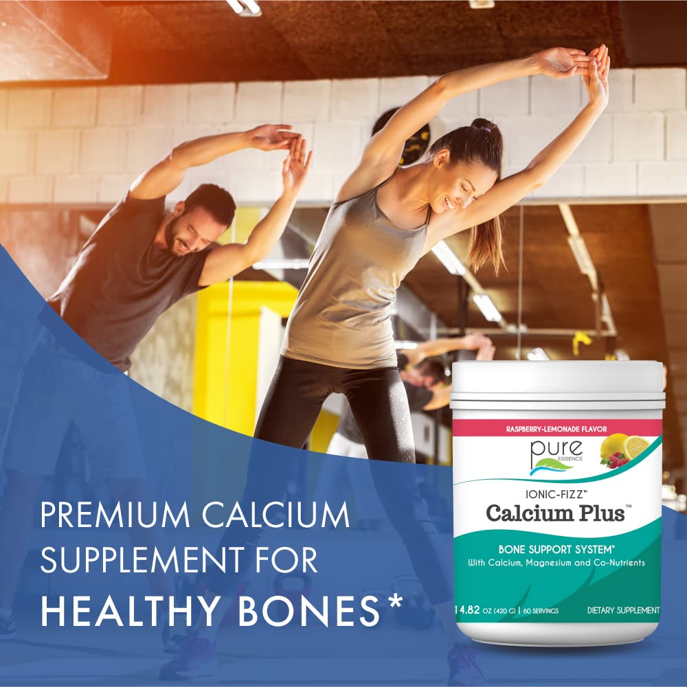 Pure Essence Labs Ionic Fizz Calcium Plus Powder 7.41 oz