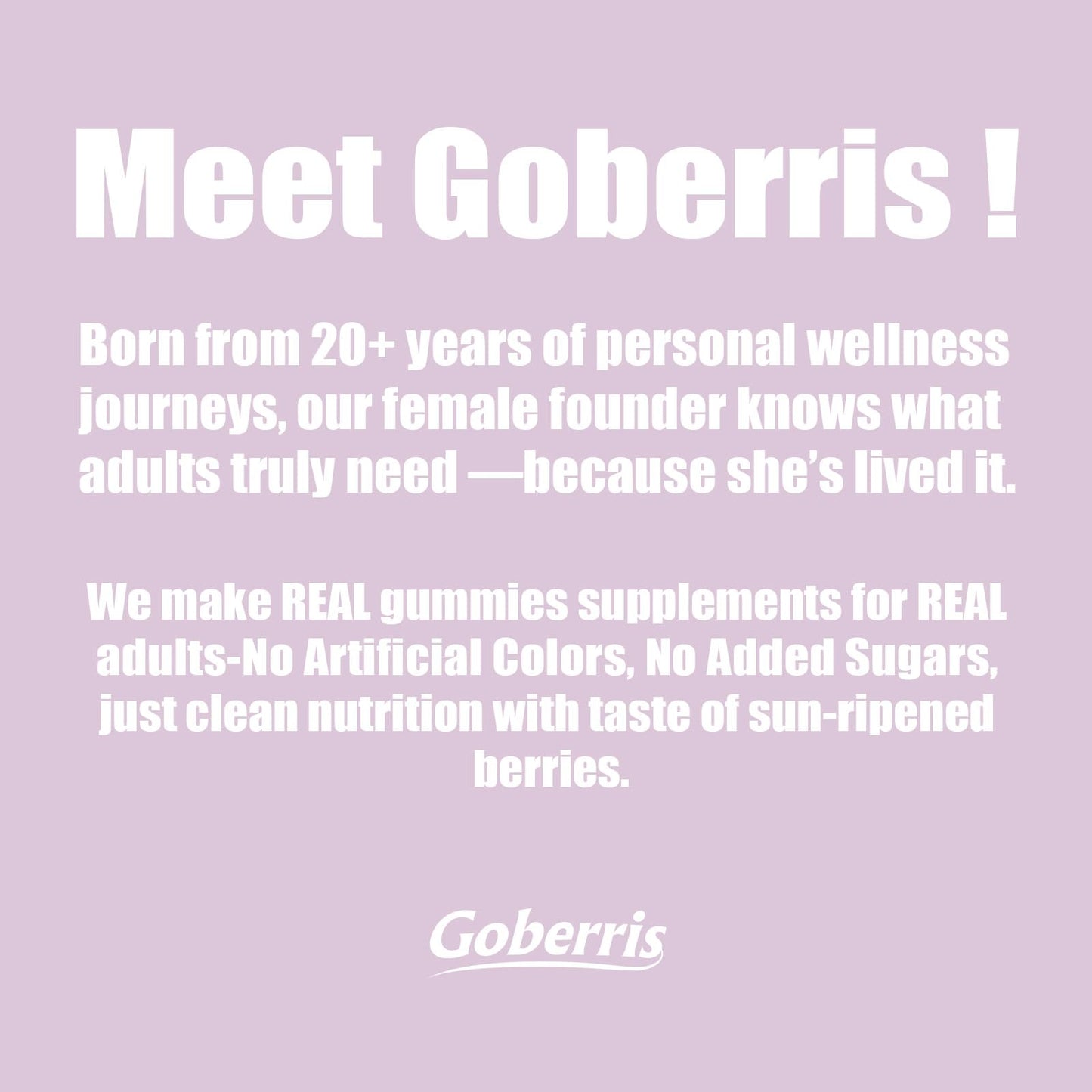 Goberris Seeds Cycles Gummies, 90 Count