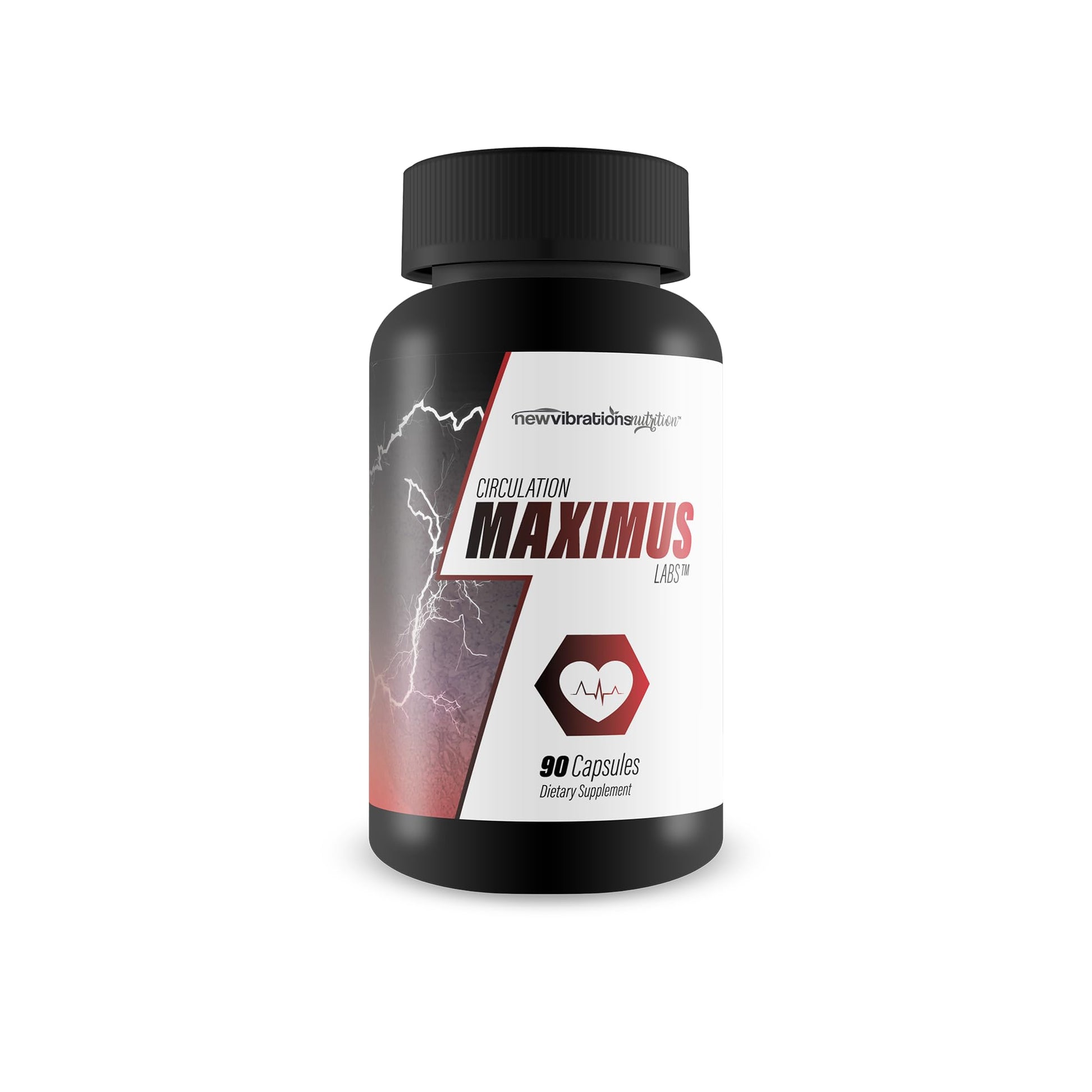 New Vibrations Nutrition Circulation Maximus Labs Capsule 90 Count