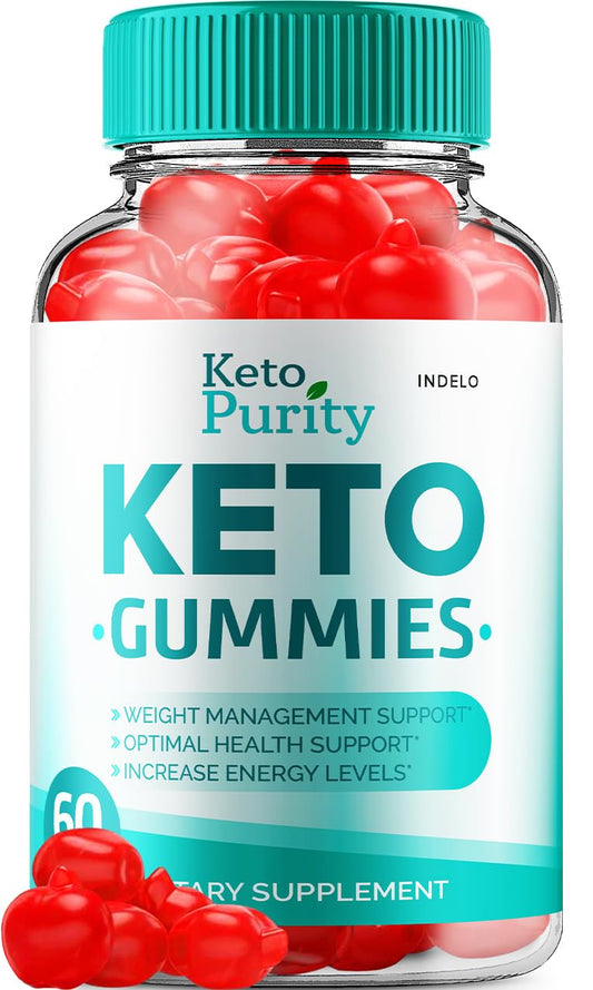 Indelo Keto Purity ACV Gummies 60 Count