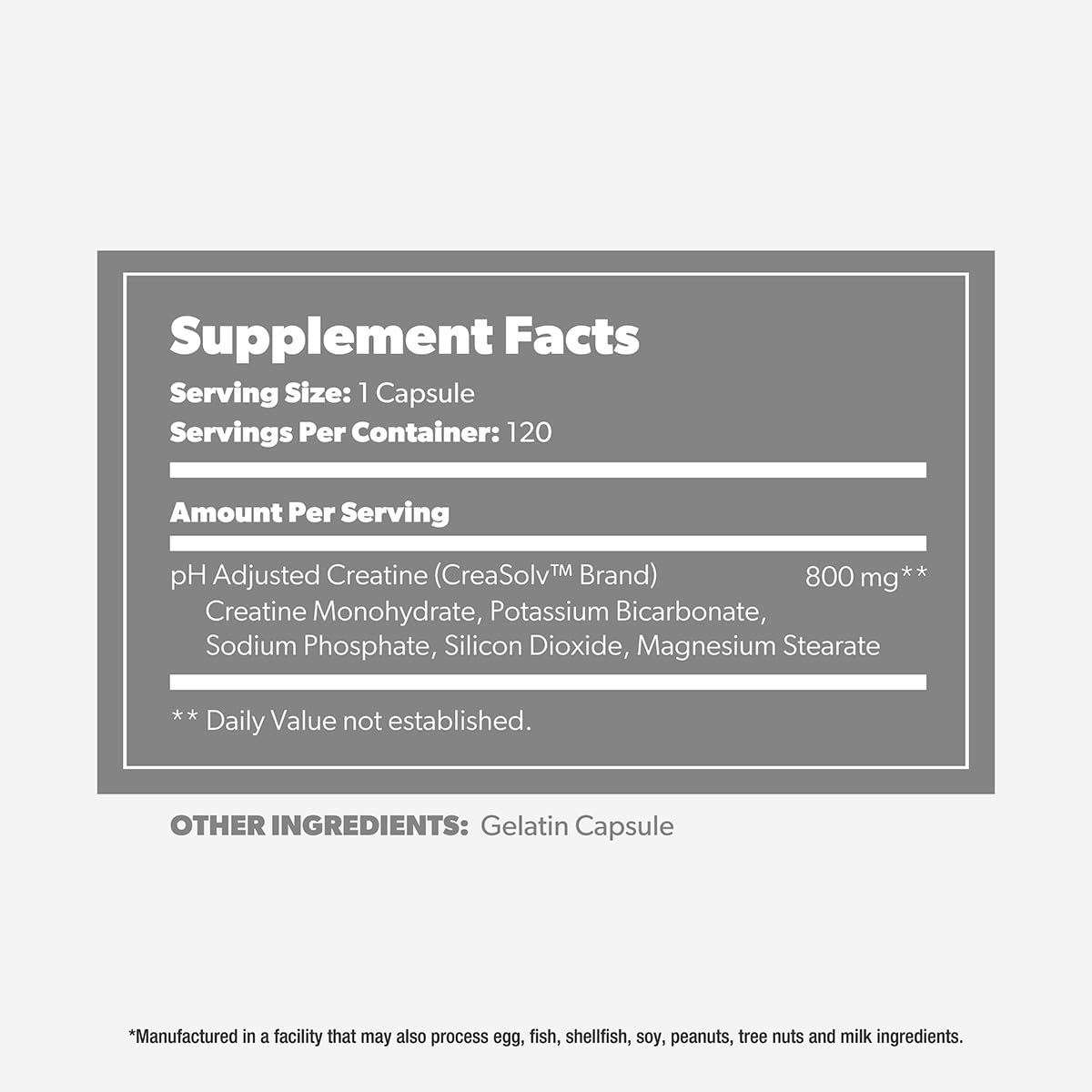 SAN PH Modified Creatine – Buffered Formula for Enhanced Muscle Strength and Performance, 1 Capsule