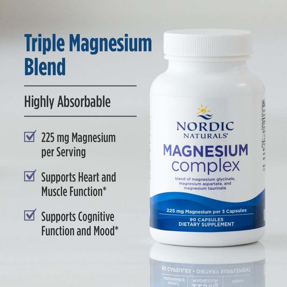 Nordic Naturals Magnesium Complex 90 Capsules