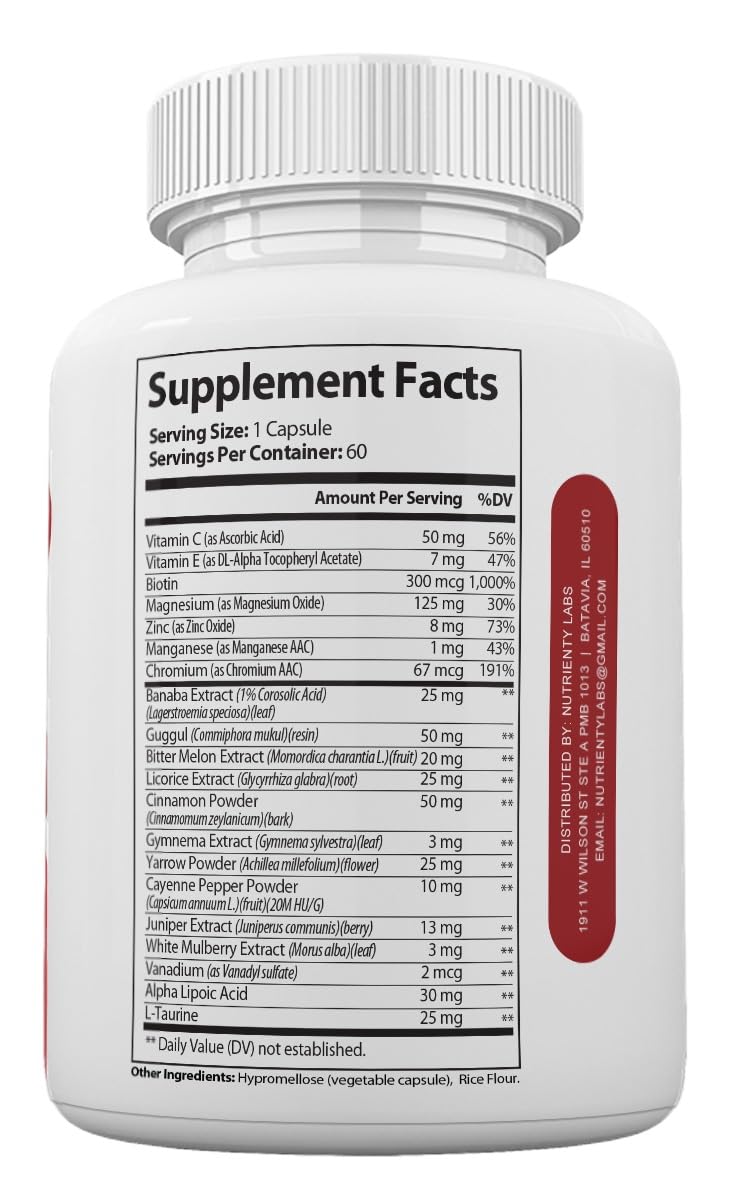 Zonata Blood Stabilizer Premium Formula, 60 Capsules