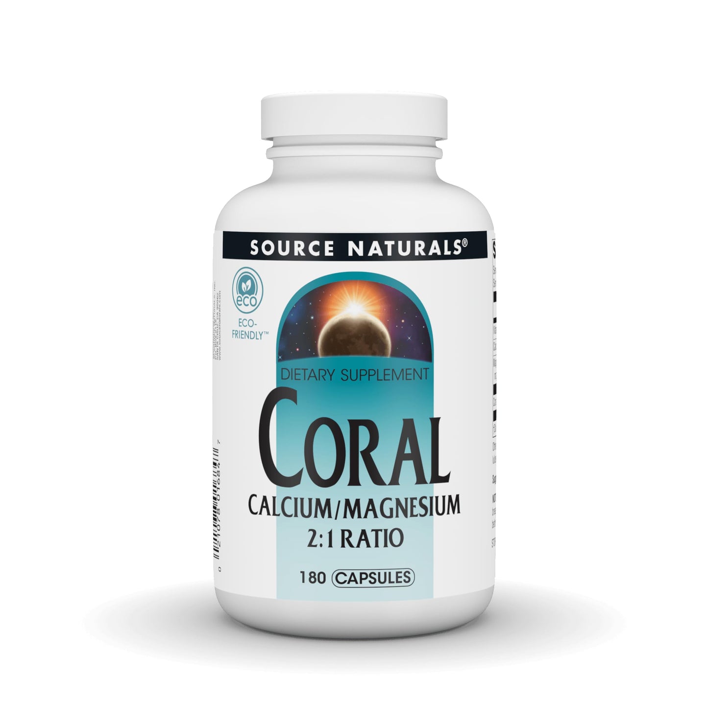 Source Naturals Coral Calcium/Magnesium 2:1 Ratio 180 Capsules