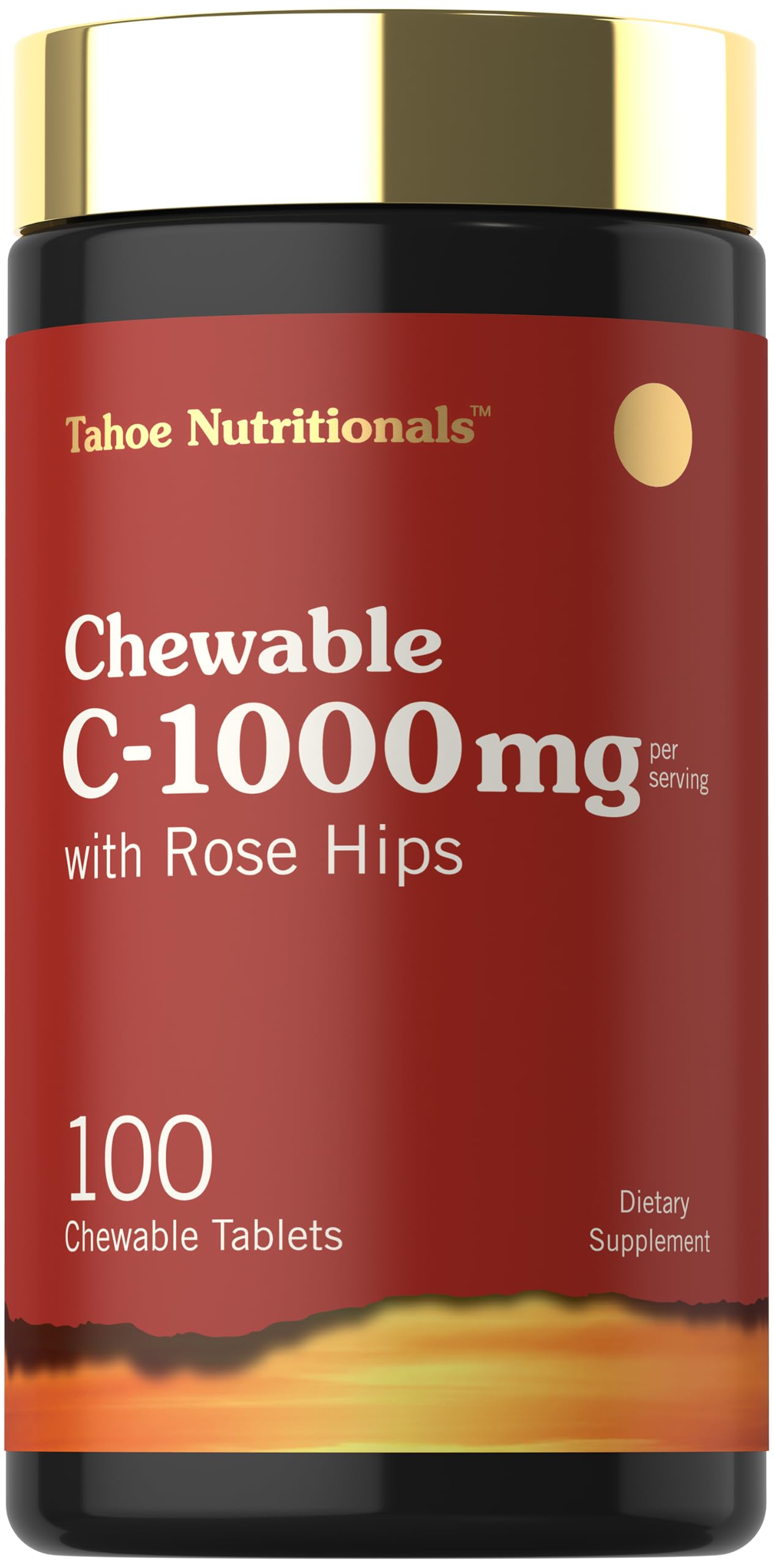 Carlyle Vitamin C Chewable Tablets 1000mg, 100 Tablets