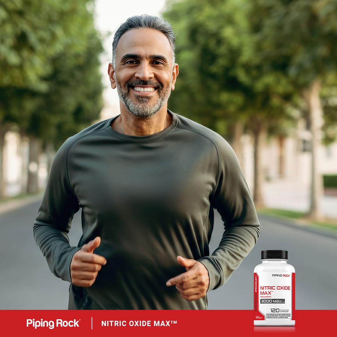 Piping Rock Nitric Oxide Max 3000mg Capsule 120