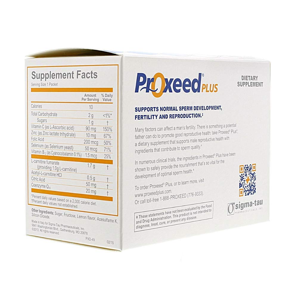 Proxeed Plus Male Fertility Supplement Powder 150 Servings