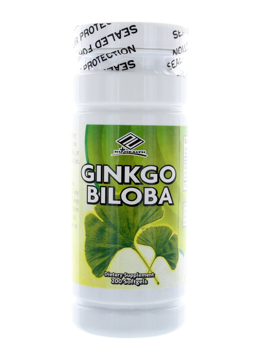 Nu-Health Ginkgo Biloba 60 Mg Softgel 200 Softgels