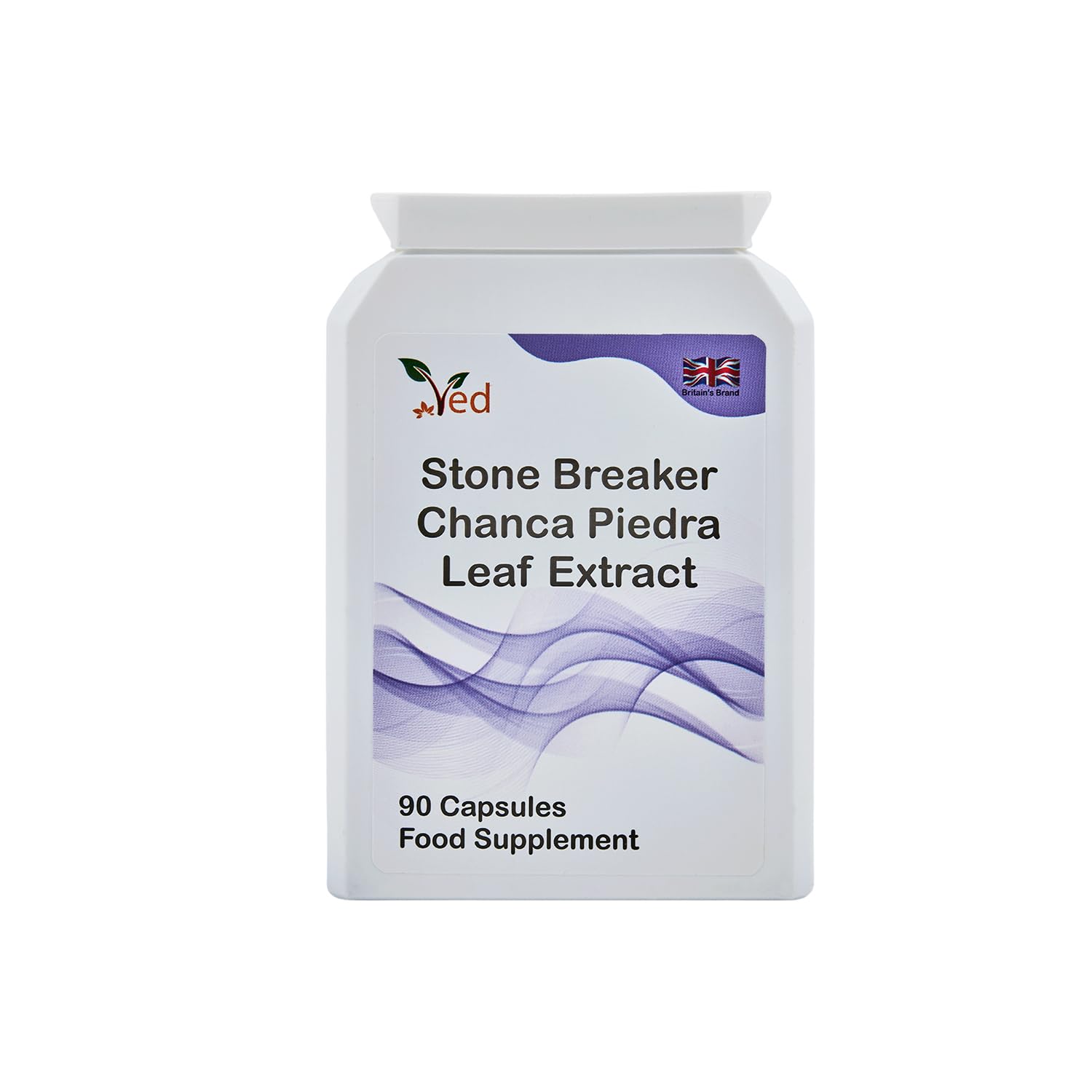 Ved Stone Breaker Chanca Piedra Leaf Extract 1500 mg Kidney & Liver Support Capsule, 90 Count
