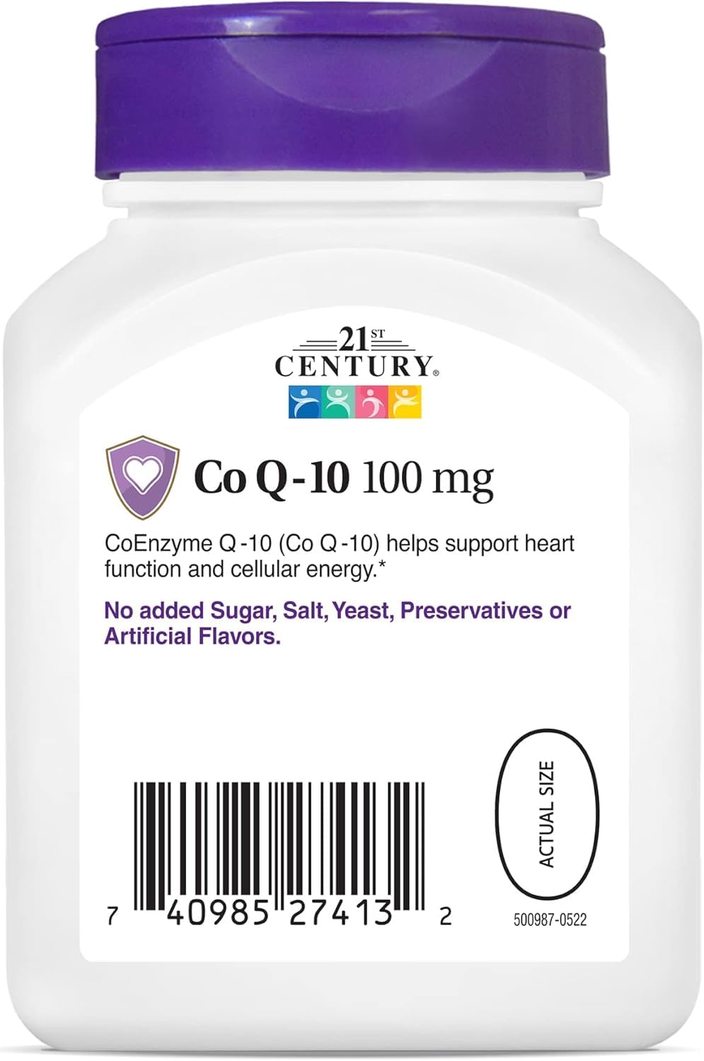 21st Century Co Q-10 100 mg Softgels, 180 Count