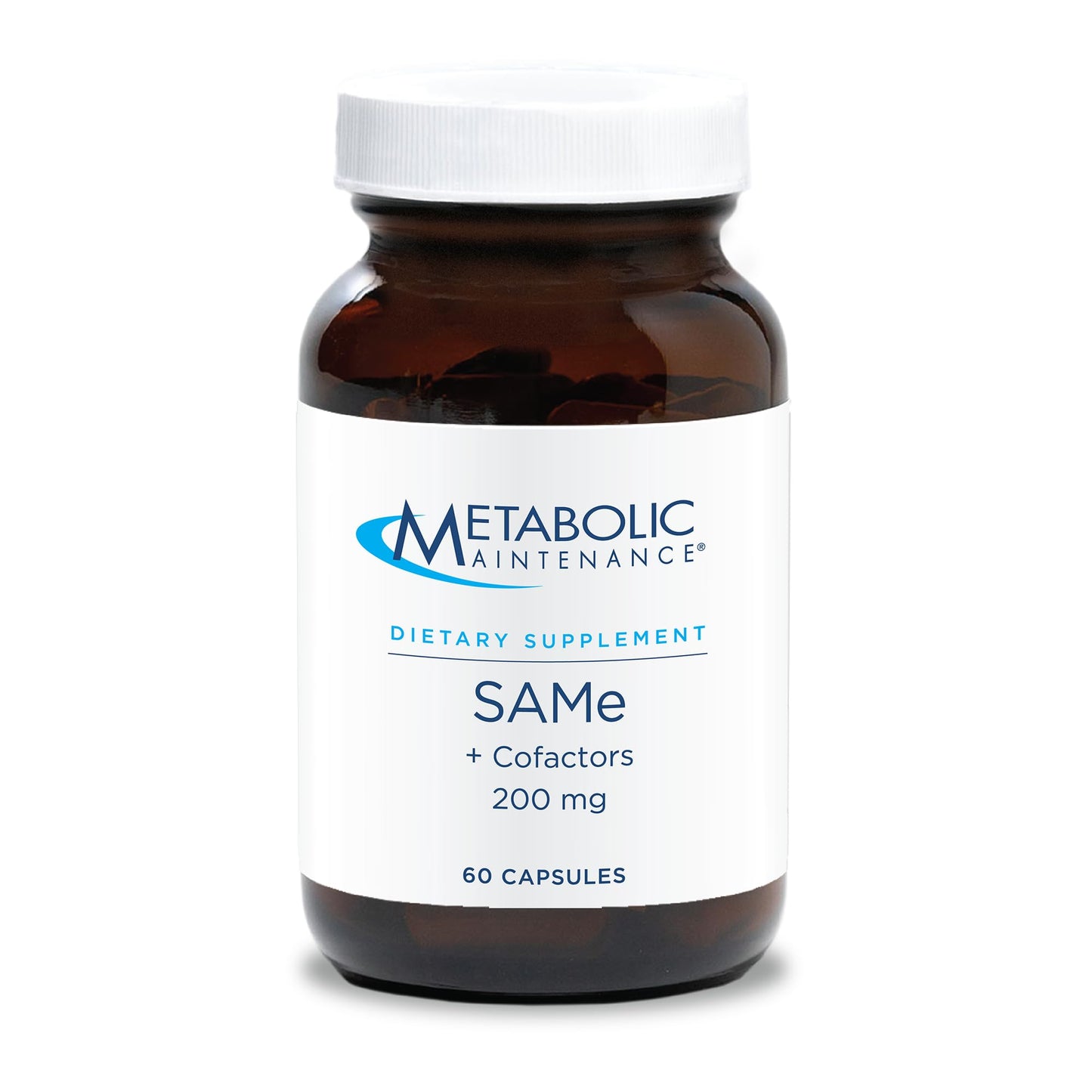 Metabolic Maintenance Same with Cofactors 200 mg Methylated B Vitamins & Cofactor Blend - Mood, Liver & Methylation Support Capsule 60 Count