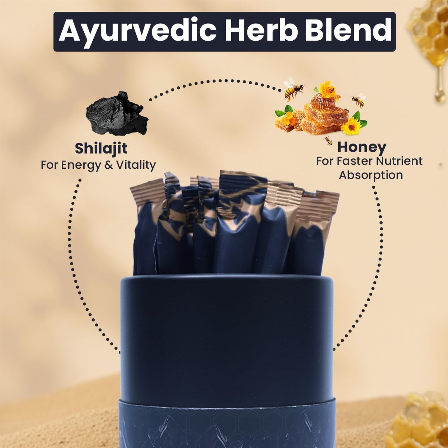 AYODH Himalayan Shilajit Softgels 4 Count
