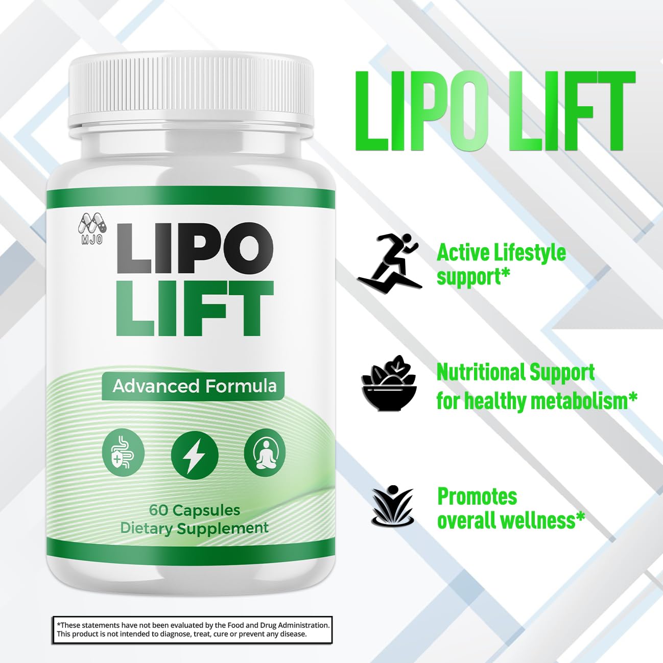 MJO Lipo Lift Capsules 60 Capsules