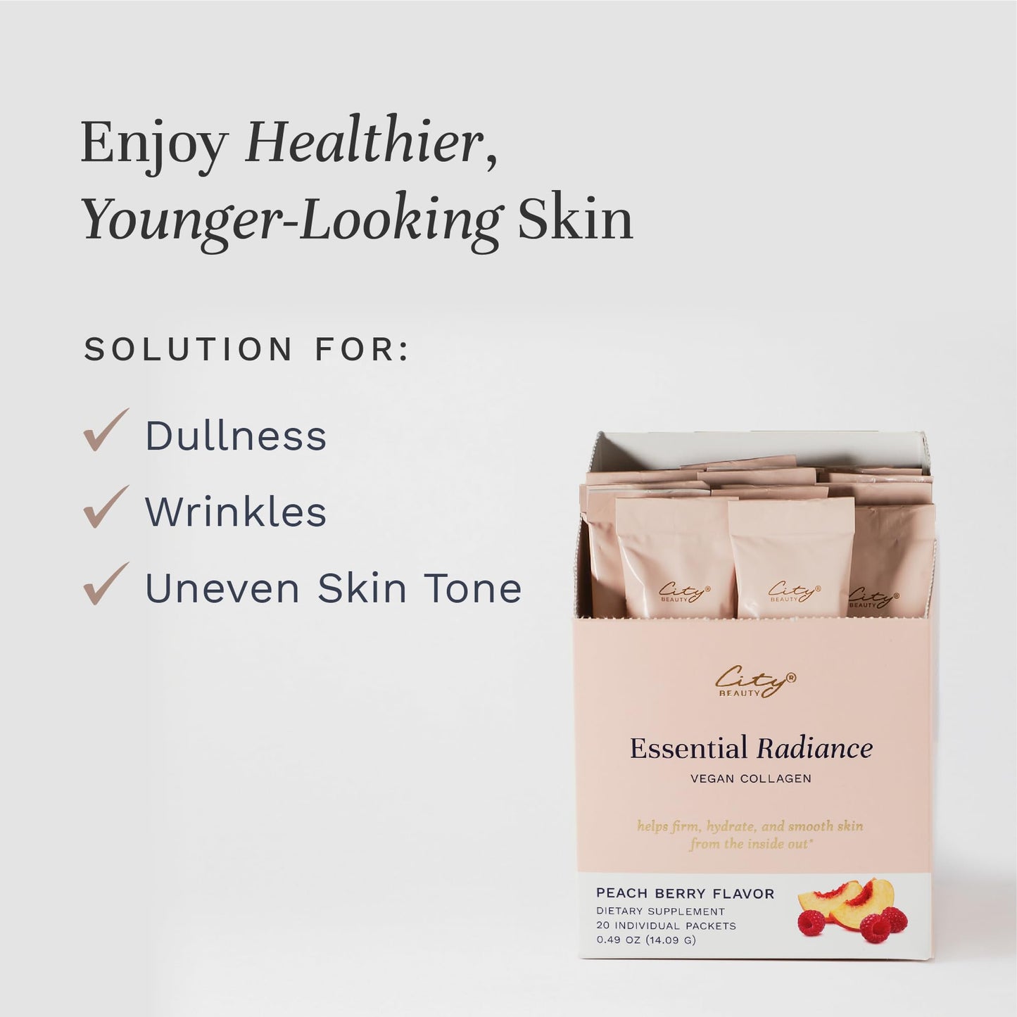 City Beauty Essential Radiance Collagen Boosting Blend Powder 0.24