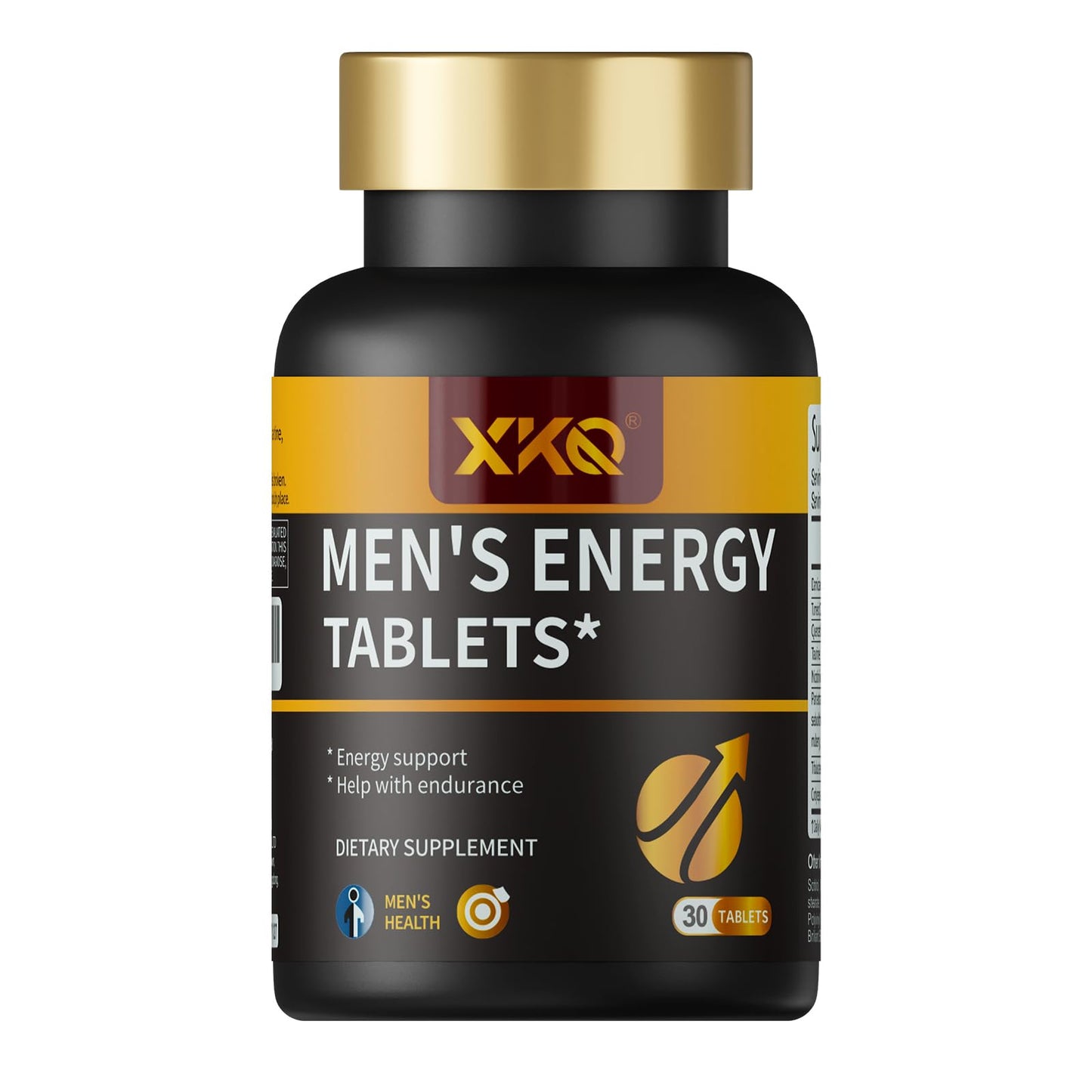 XKQ Vitality Supplement – Daily Energy & Performance Formula for Adult Men, 30 Tablets