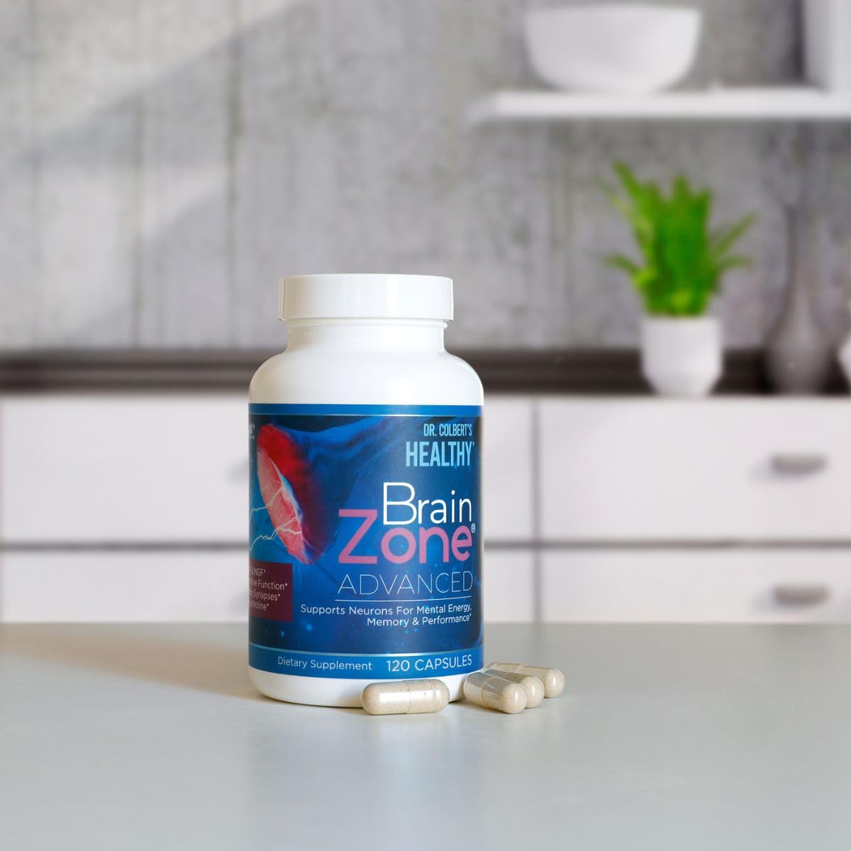 Divine Health Dr. Colbert, MD Brain Zone Advanced Capsule, 1 Capsule