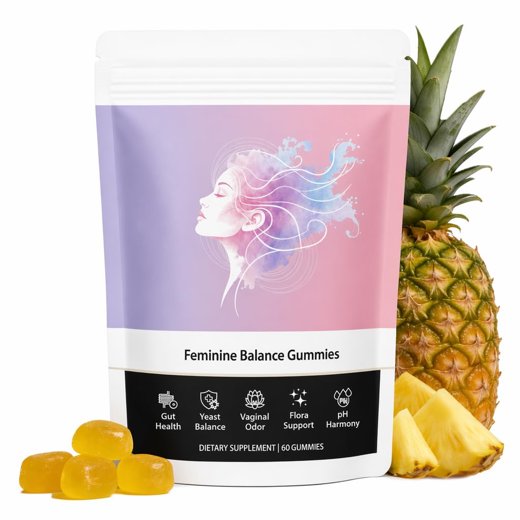 QYGCHUSIN Feminine Balance Gummies 60 Gummies