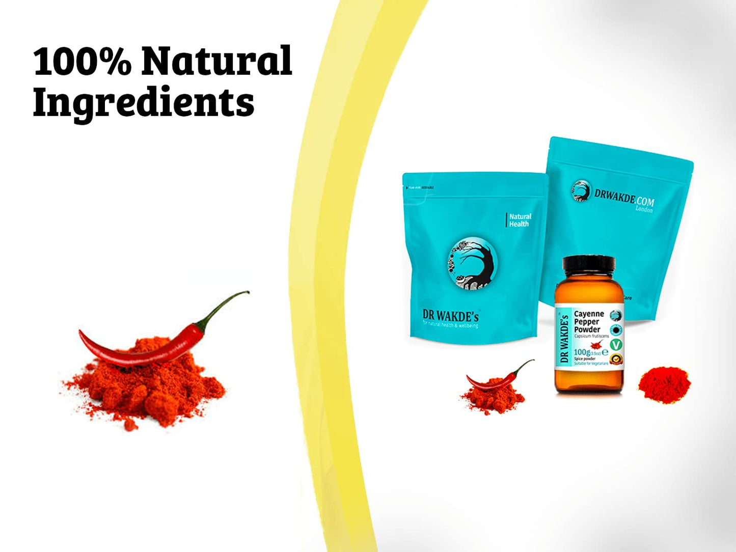 DR WAKDE's Cayenne Pepper Powder 3.5274 oz
