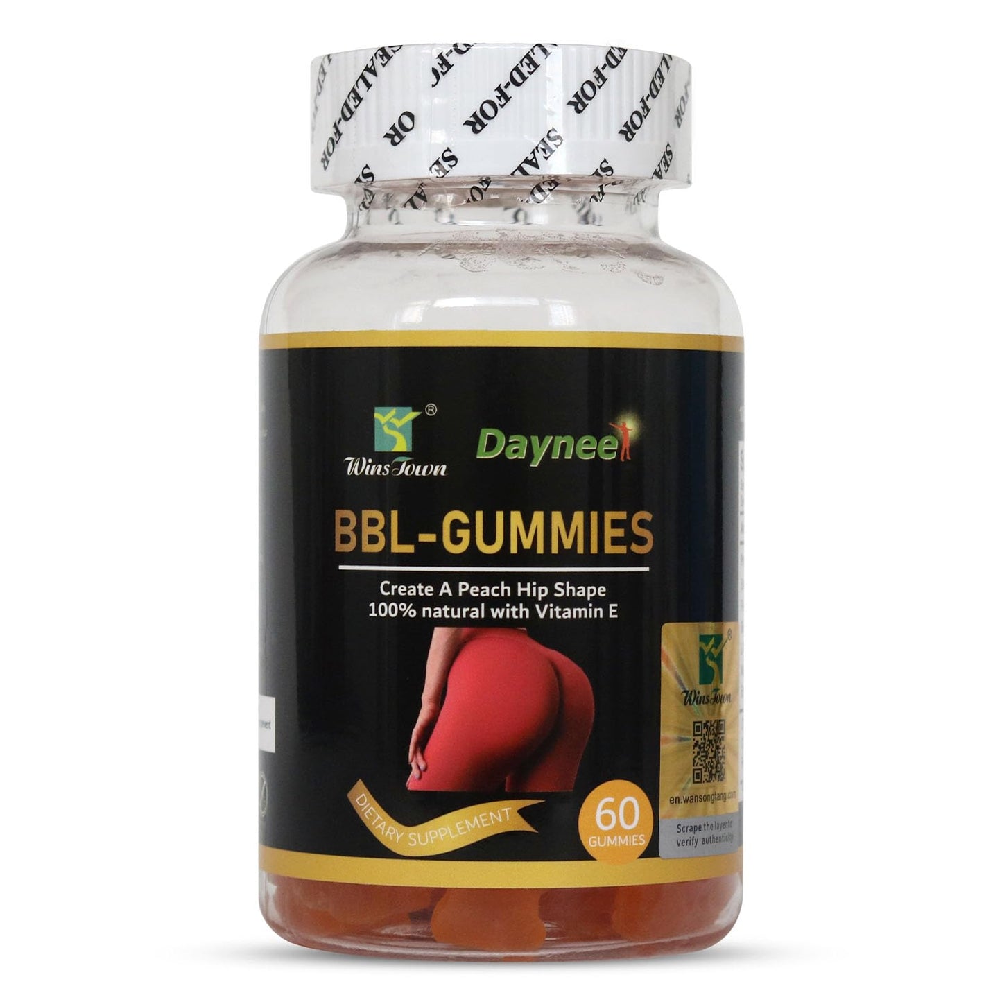 Wins Town BBL Gummies for Women Gummy 60 Count
