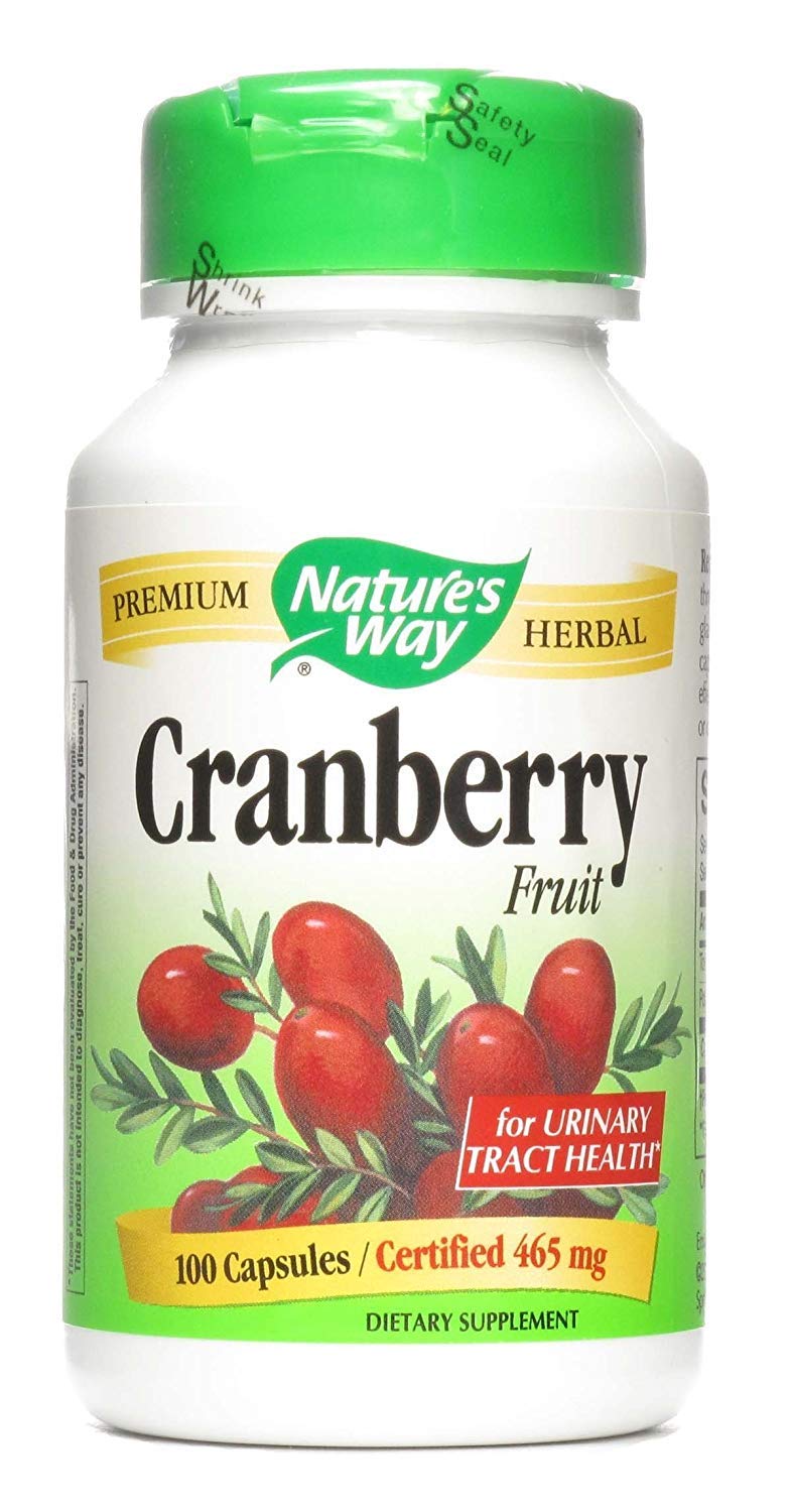 Nature's Way Cranberry Fruit Capsules, 1 Count