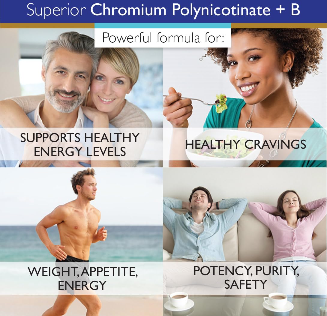 Superior Labs Chromium Complex 200mcg Niacin-Bound Capsule, 100 Count