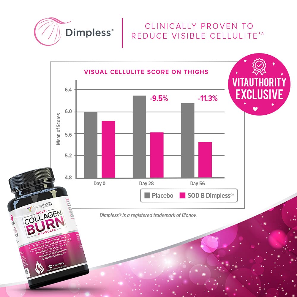 Vitauthority Multi Collagen Burn Capsule 90 Count