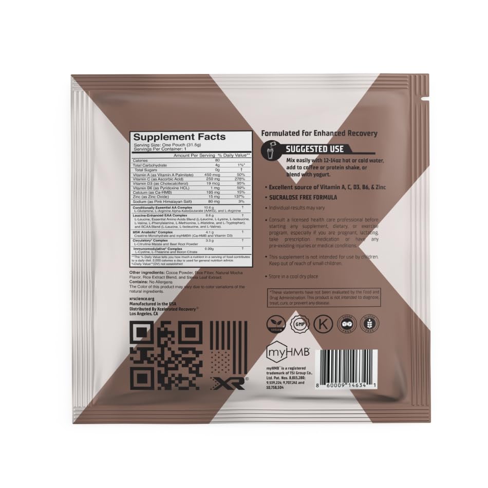 XR Xcelerated Recovery Therapeutic Musculoskeletal Support Supplement Powder 414.4