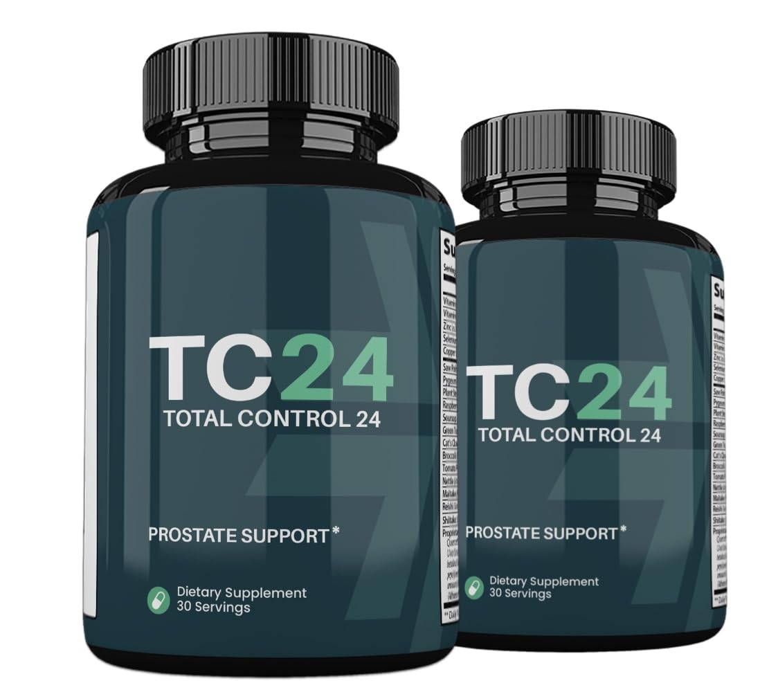 Zonata TC24 Prostate Health Support Supplement, TC24 Male Support, 120 Capsules
