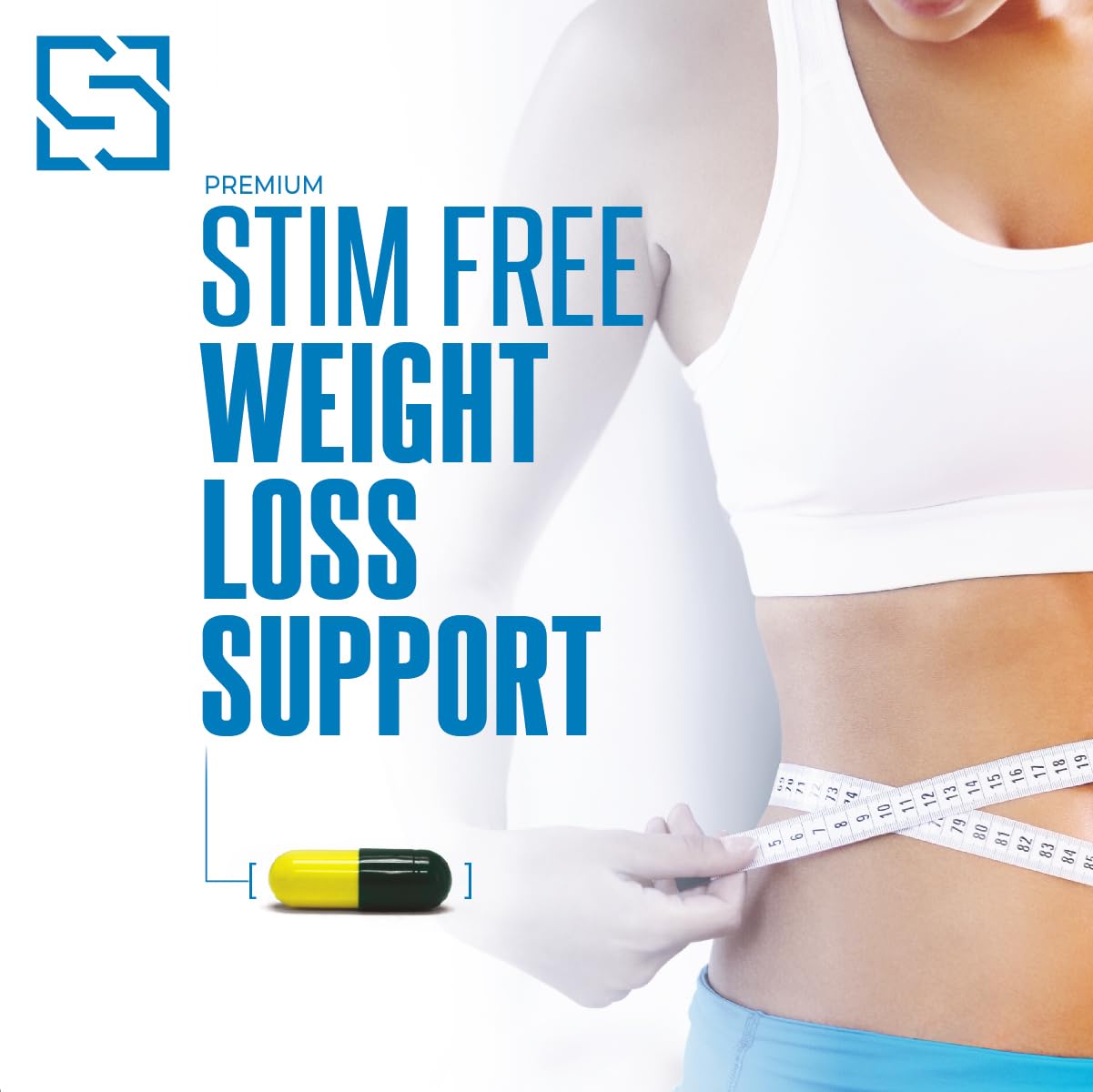 SIRENLABS SLIMIFY Complete Control Stimulant-Free Weight Loss Supplement Capsules 90
