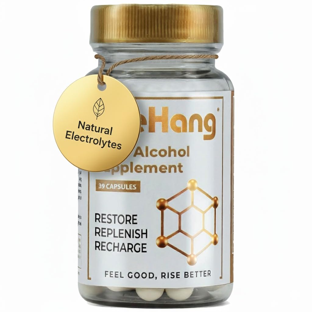 ByeHang DHM 1200mg Post-Celebration Wellness Supplement Capsule, 39 Count