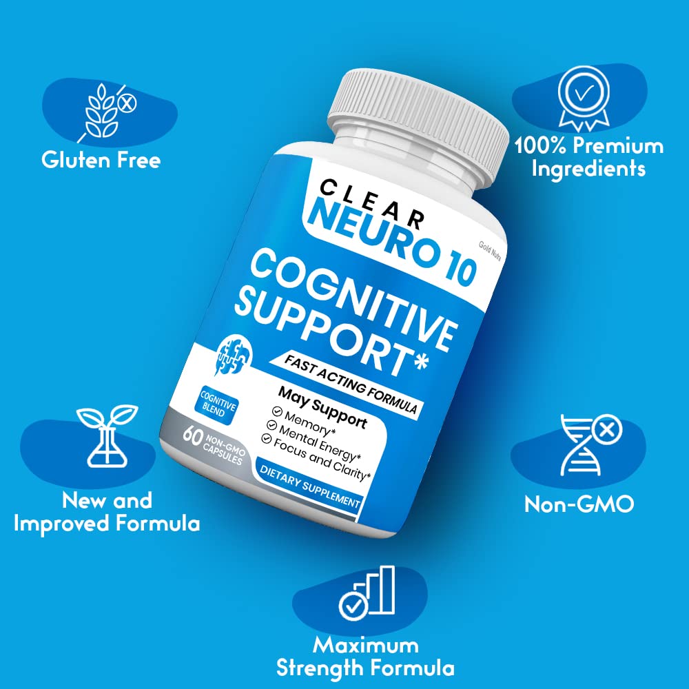 Gold Nutra Clear Neuro 10 Capsules 3-Pack