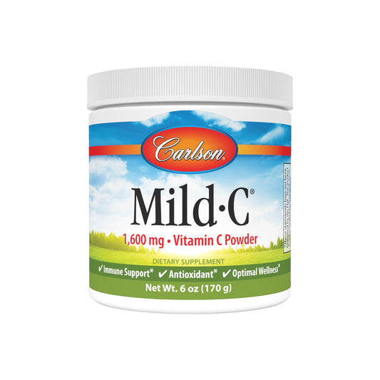 Carlson Mild-C Vitamin C Powder 6 oz