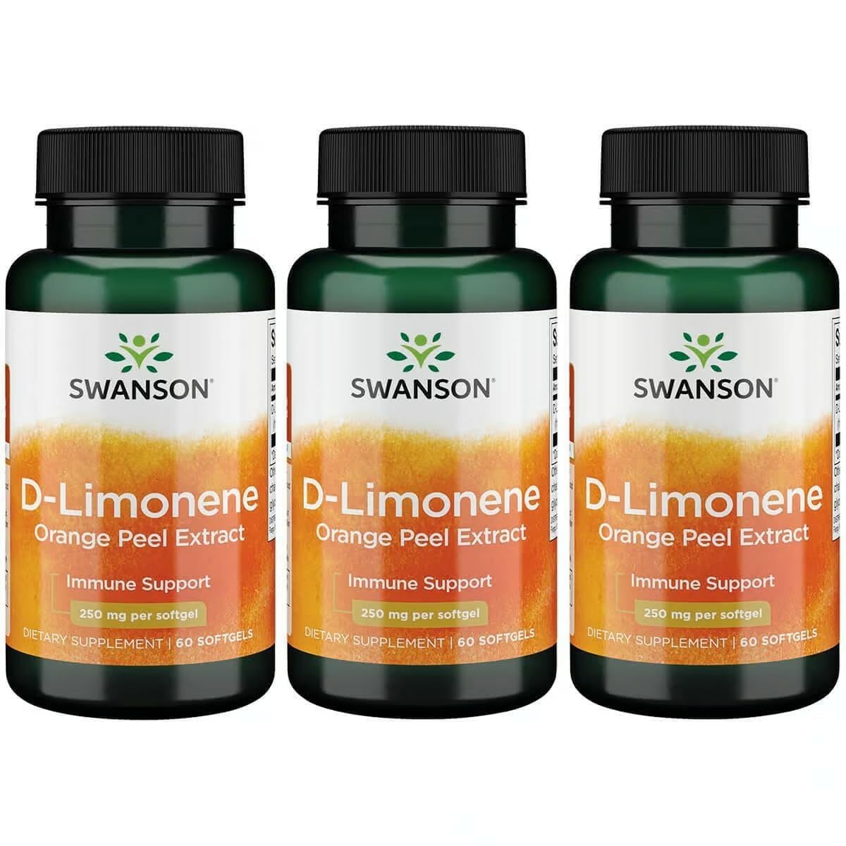 Swanson D-Limonene Orange Peel Extract Capsules 180