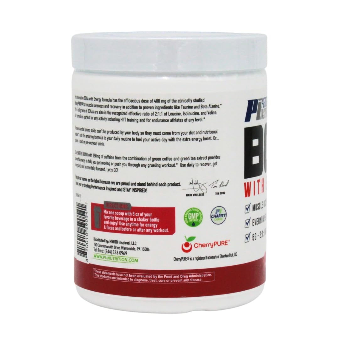 PERFORMANCE INSPIRED BCAA with Energy Powder 10.48 oz