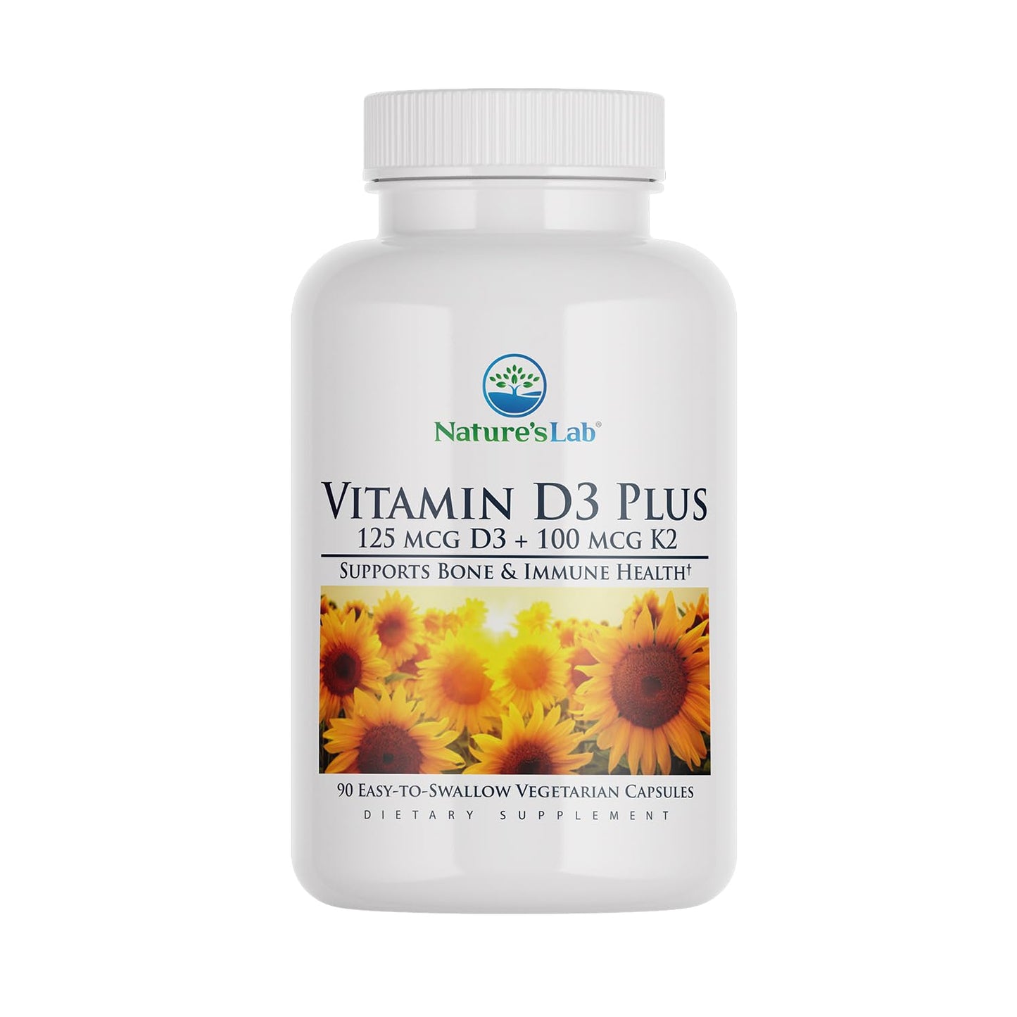 Nature's Lab Vitamin D3 Plus Capsules 90