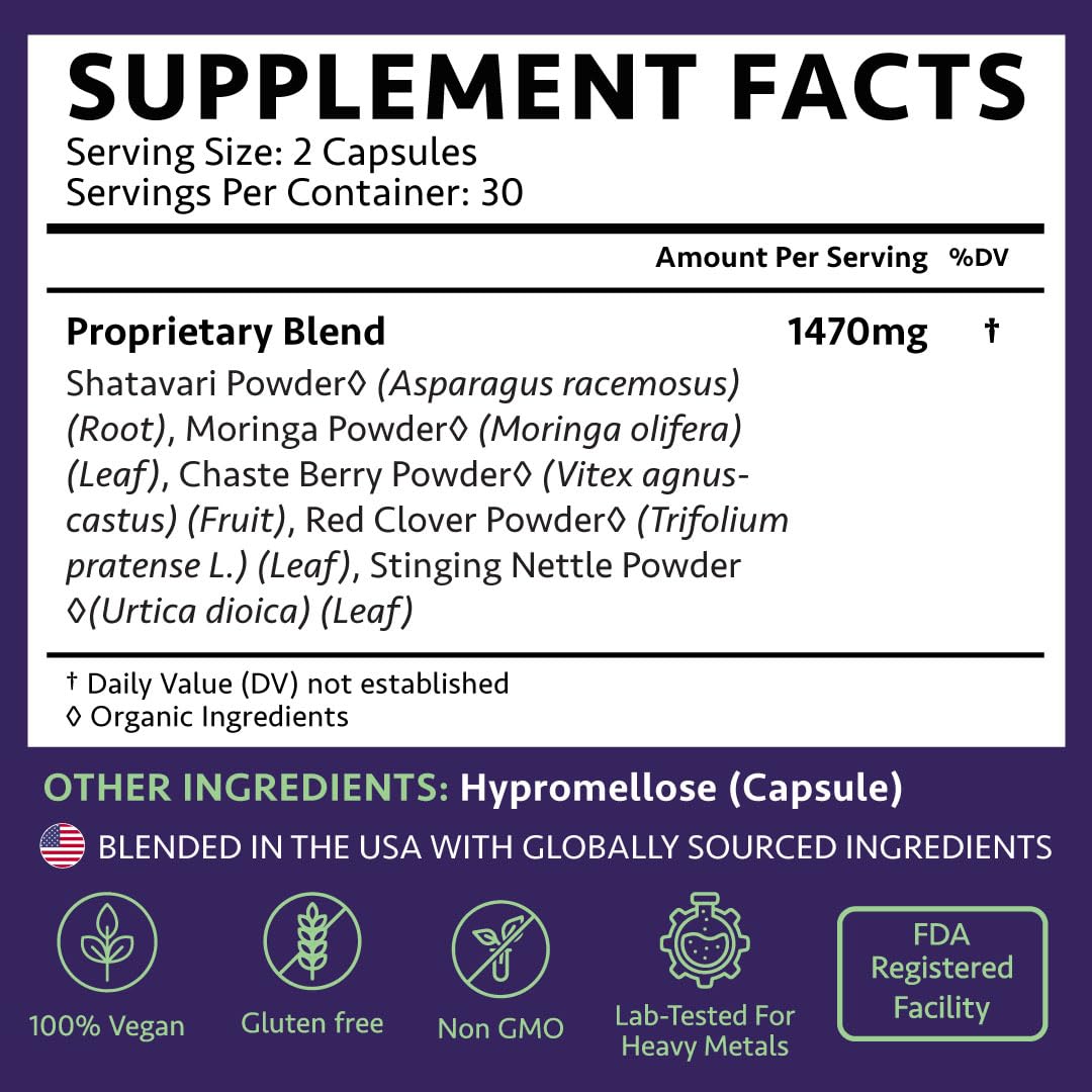 Freshly Moms Ayurvedic Preconception Cleanse Capsule 60 Count