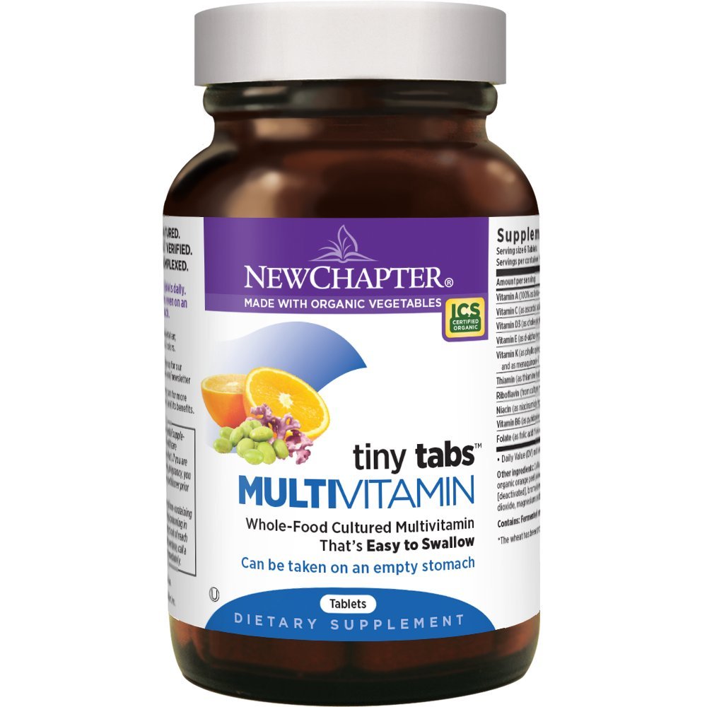 New Chapter Tiny Tabs Multivitamin Tablets, 192 Count