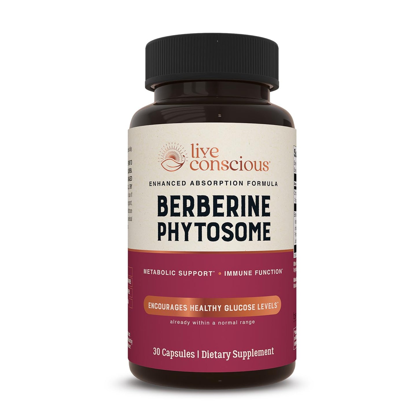 Live Conscious Berberine Phytosome Capsule 30 Count