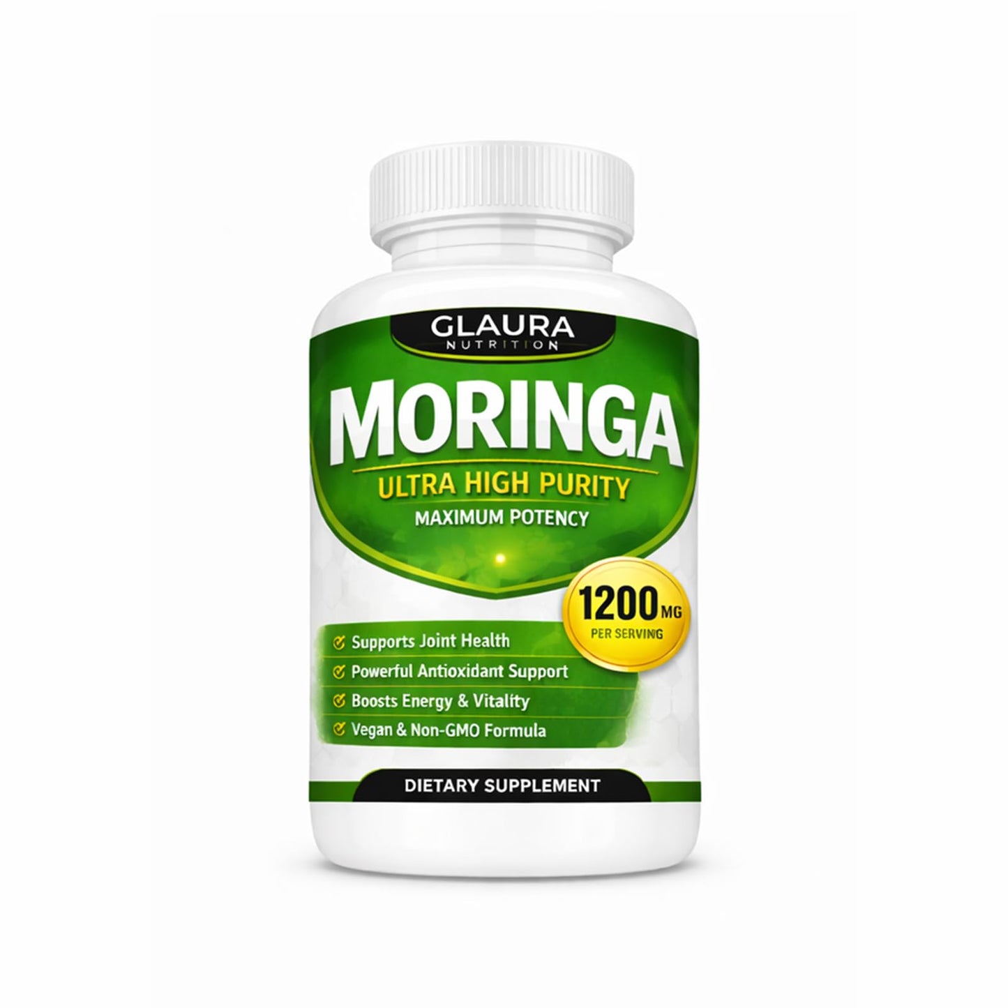 Saphily GLAURA Moringa Capsules, Capsule, 90 Count