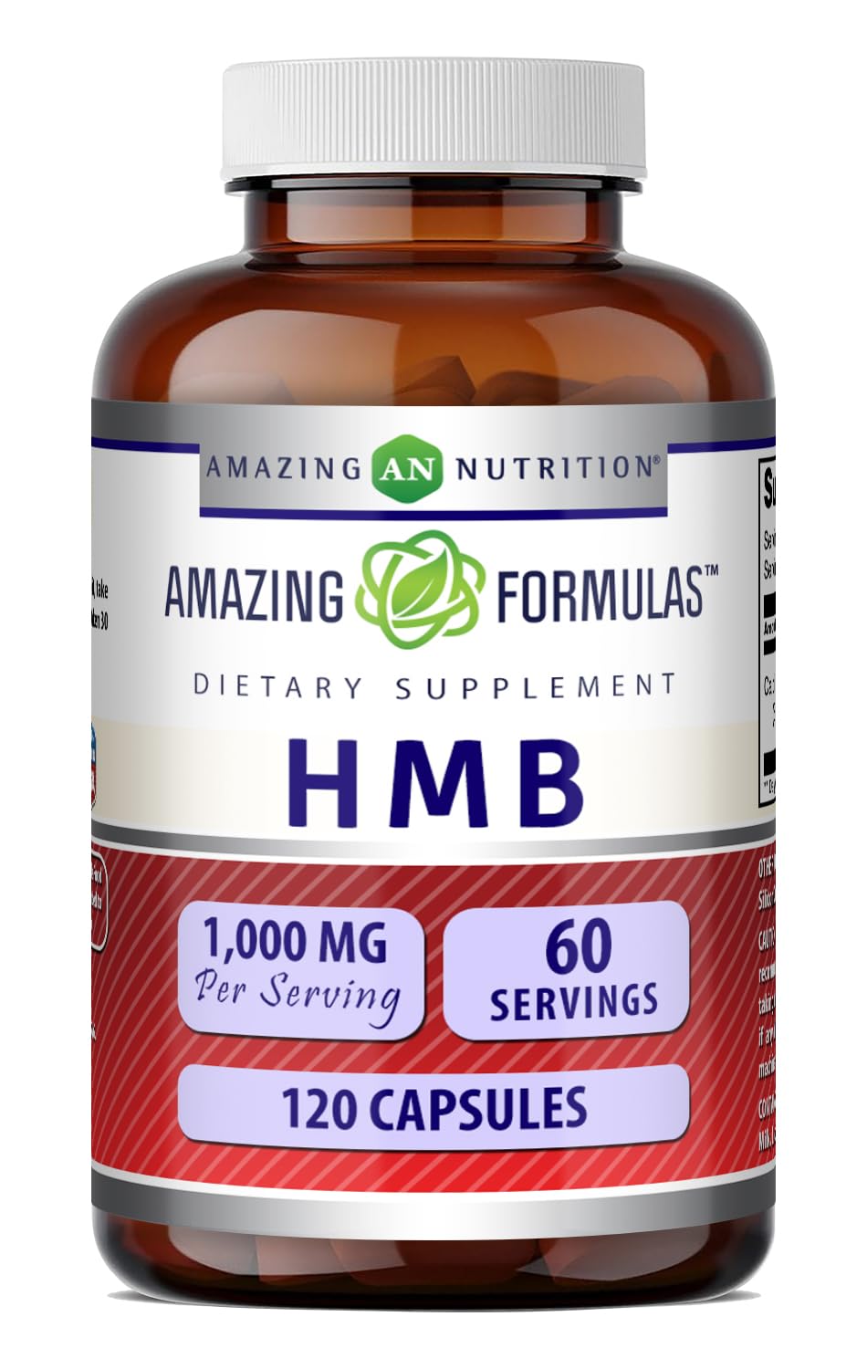 Amazing Nutrition HMB 1000mg Capsule, 120 Capsules