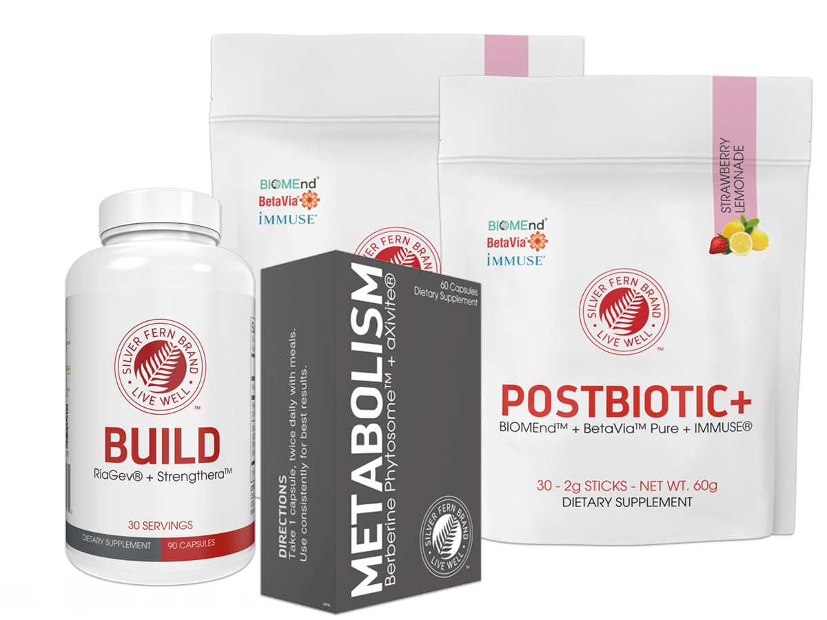 Silver Fern Supplement Bundle – Capsules & Powder – 1 Bundle