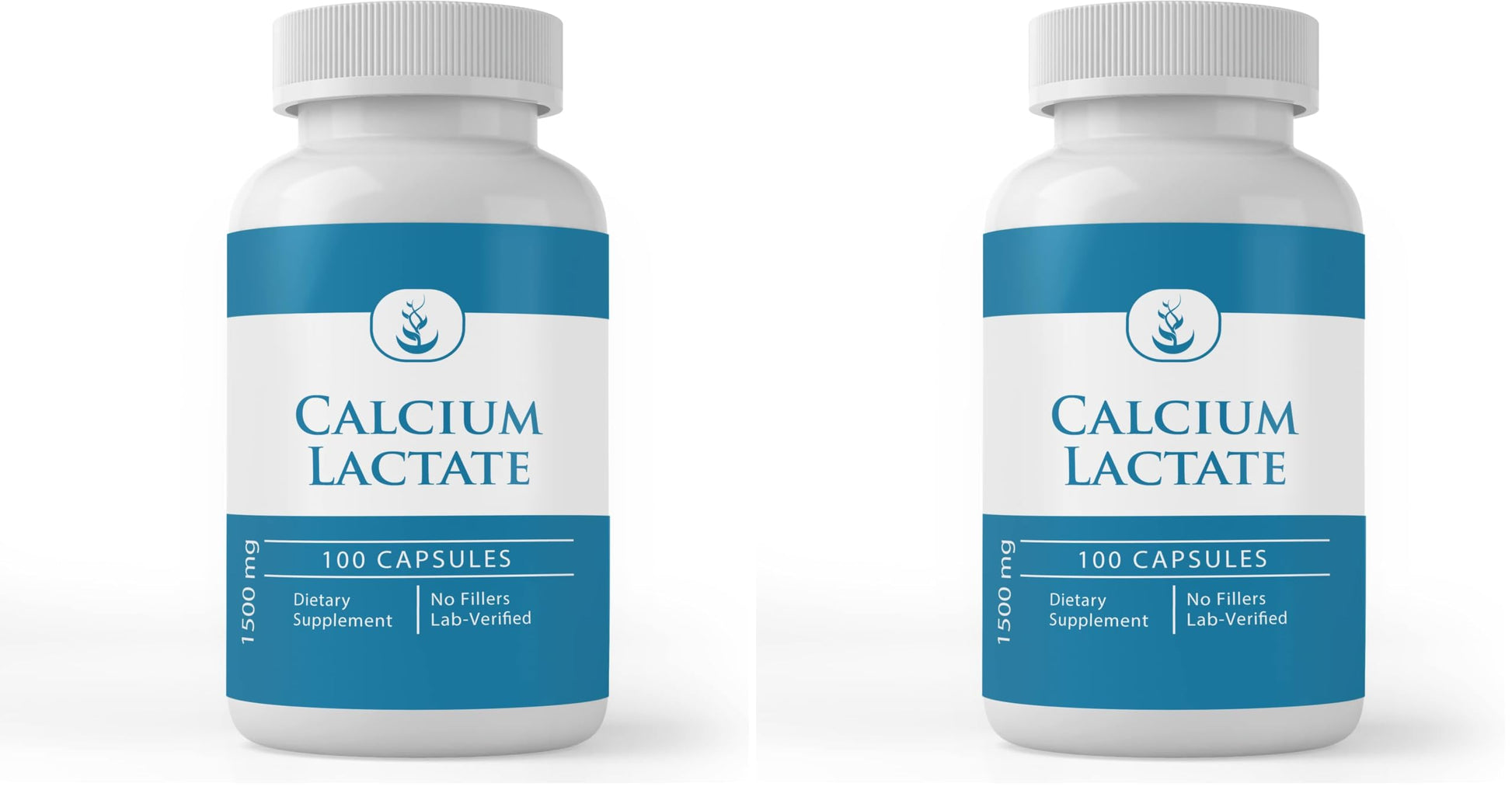 Pure Organic Ingredients Calcium Lactate Capsules 200
