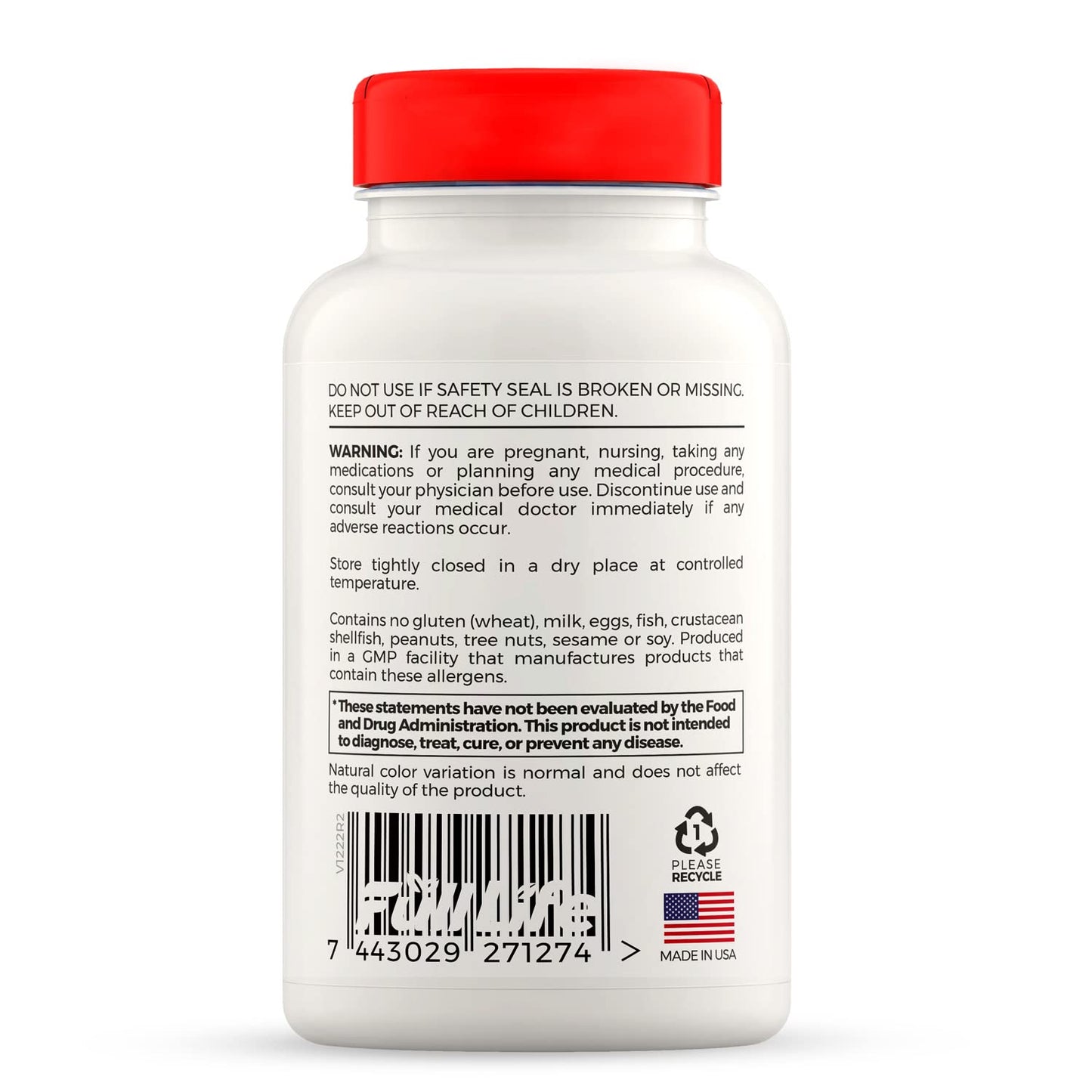 Full Life Moringa Oleifera Capsules 120 Veggie Caps
